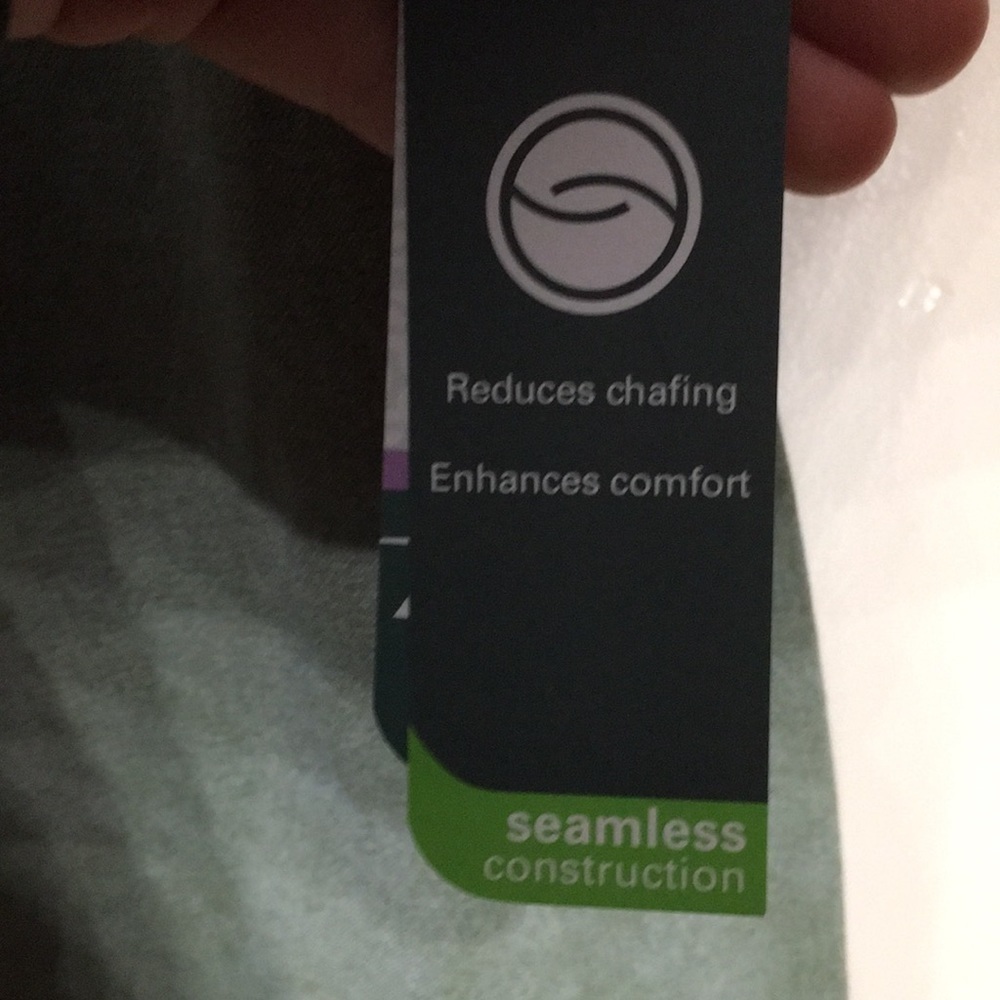 MTA sport seamless leggings size 3X NWT green workout leggings plus size active - Picture 4 of 6
